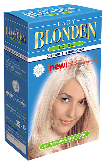 Осветлитель для волос Фитокосметик  35г Lady Blonden Extra