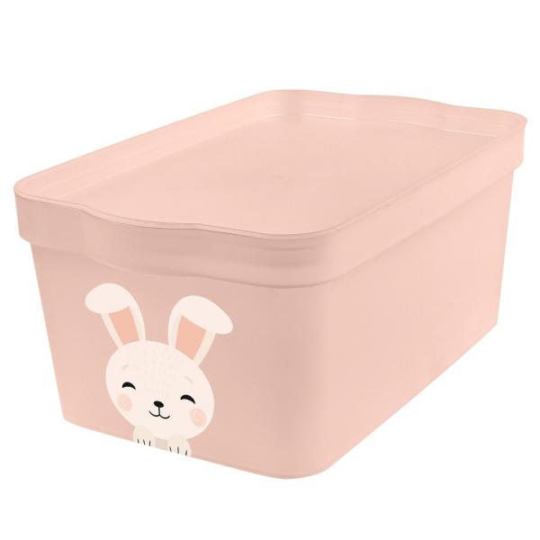 Ящик для игрушек 7,5л Lalababy Cute Rabbit