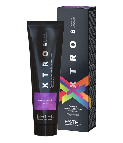 Professional Estel XTRO Black EX/NL Пигмент прямого действия для волос Сиреневый 100мл