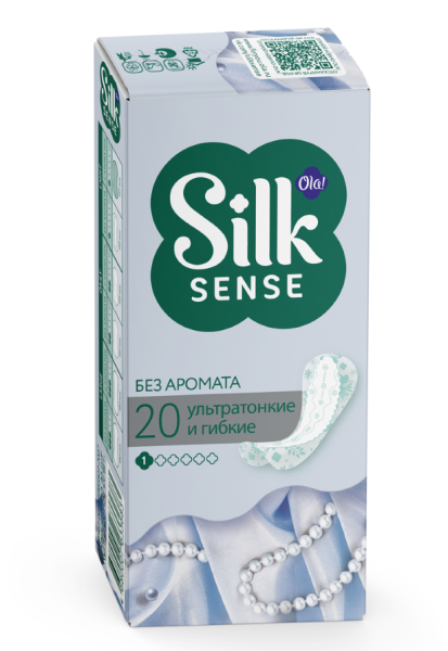 Прокладки ежедневные OLA! Silk Sense Light 20шт стринг-мультиформ 
