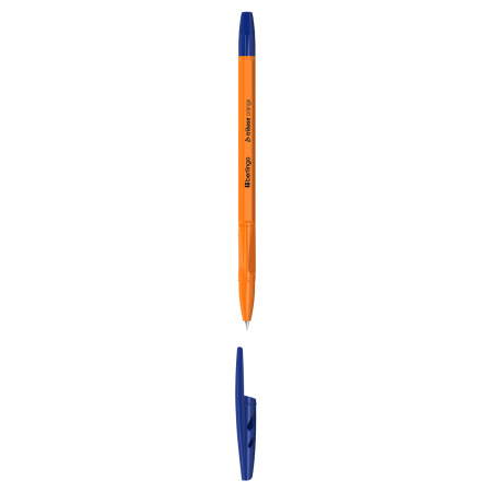 Ручка шариковая синяя 0,7мм Berlingo "Tribase Orange" синяя (У-50) /CBp_70910/
