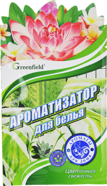 Ароматизатор для белья Greenfield Цветочная свежесть (У-40)