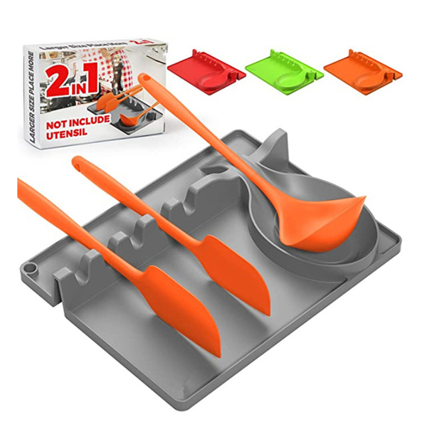 Silicone-Utensil-Rest-With-Drip-Pad-For-Multiple-Utensils-Heat-Resistant-Kitchen-Utensil-Holder-For-Kittchen