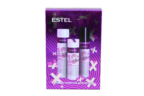 ESTEL 18 PLUS EP/N1 Набор для волос (шампунь 250мл, бальзам 200мл, спрей 200мл)