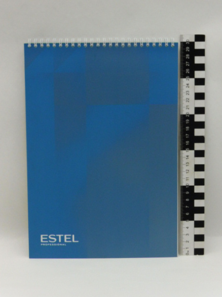 Блокнот большой для семинаров "Estel Professional" /А.75/