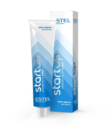 ESTEL StartUp STRT1/0 Крем-краска для волос чёрный классический 60мл