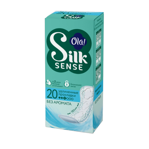Прокладки ежедневные OLA! Silk Sense удлиненные 20шт