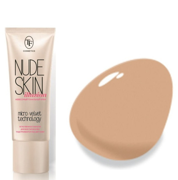 Тональный крем TF Nude skin illusion т. 104 натурально-бежевый (У-12)