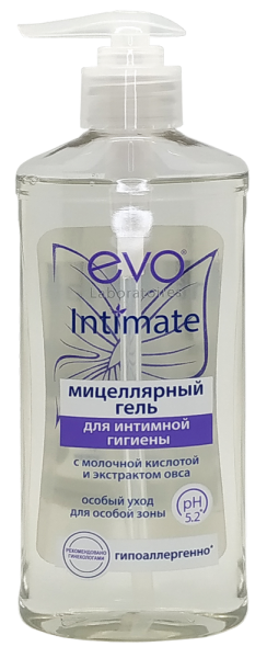 Гель для интимной гигиены Evo Intimate 275мл мицеллярный (У-8)