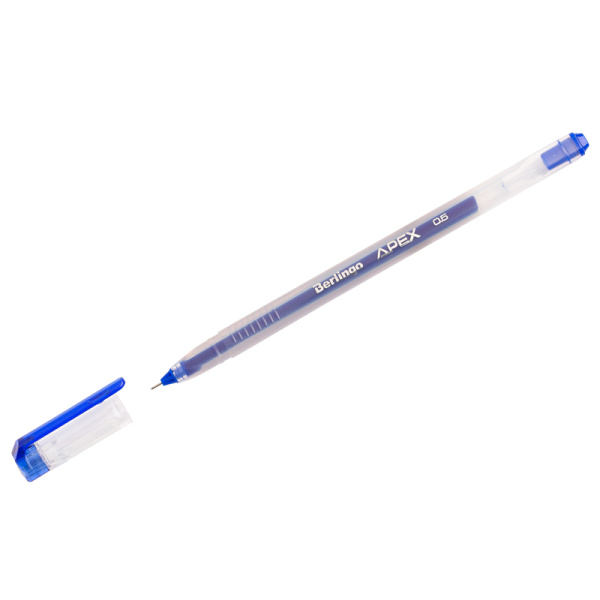Ручка гелевая синяя 0,5мм Berlingo Apex /CGp_05152/