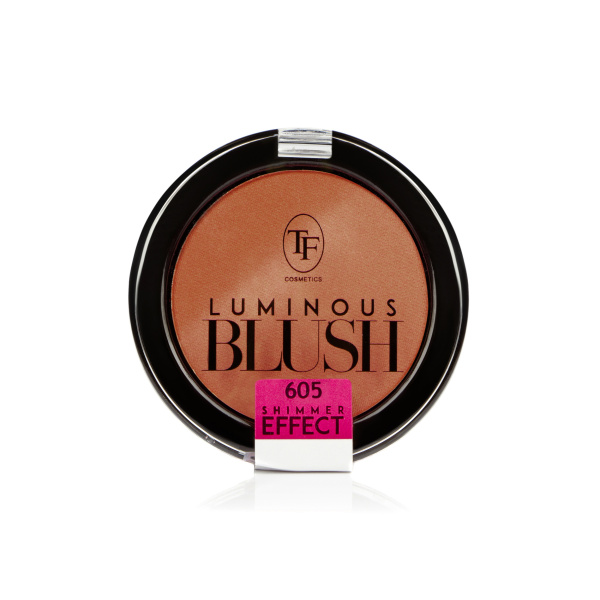 Румяна TF Luminous blush пудровые с шиммер эффектом т. 605 розовый янтарь (У-6)