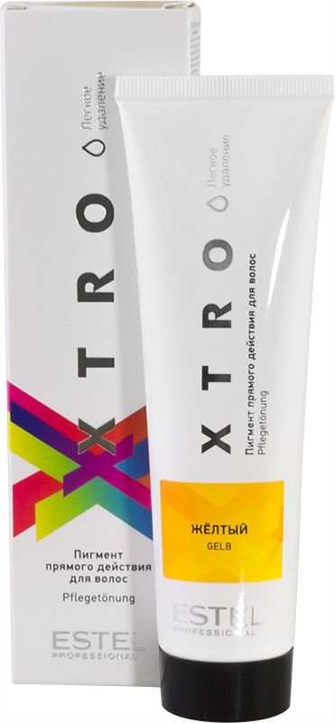 Professional Estel XTRO EX/NY Пигмент прямого действия для волос Желтый 100мл 