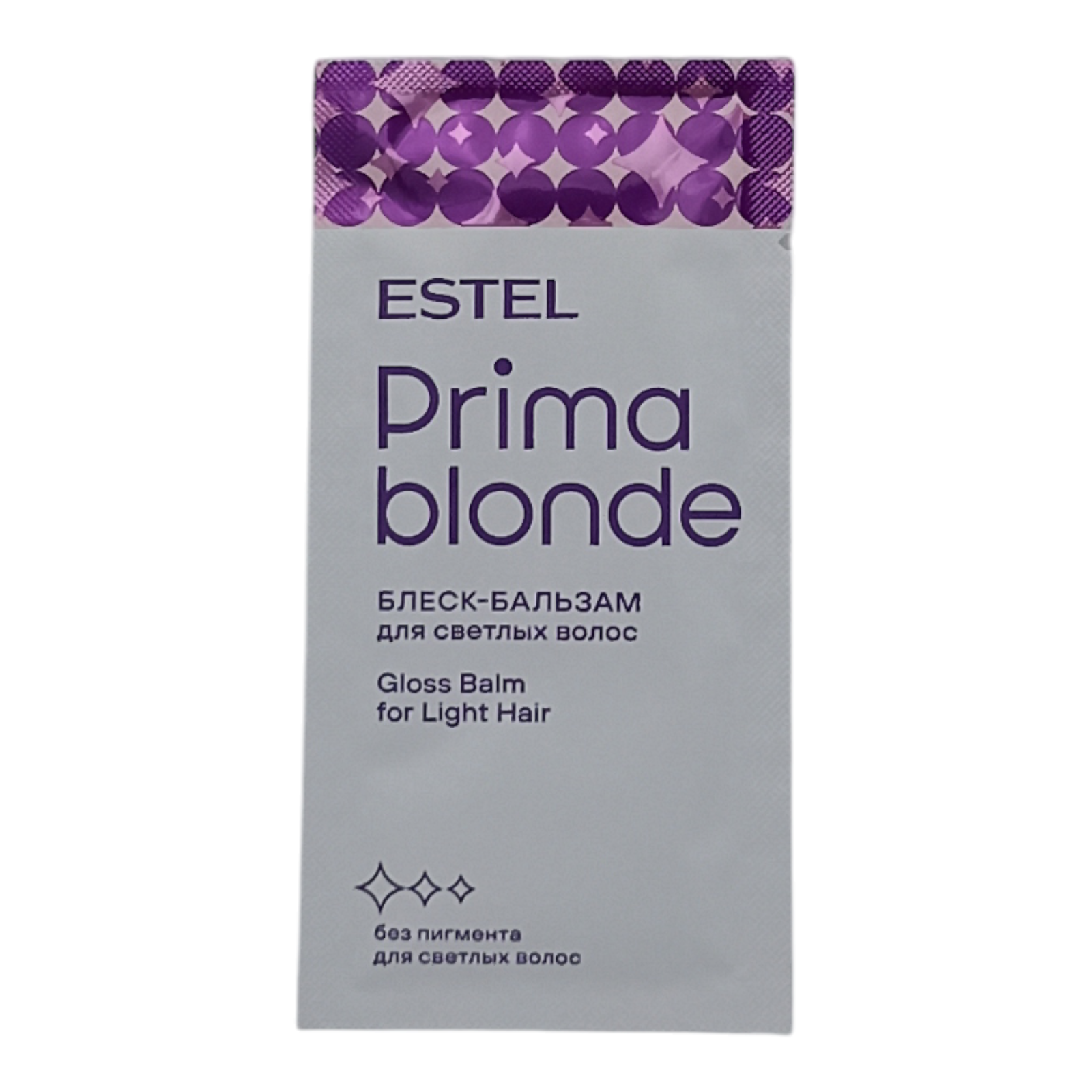 ESTEL PRIMA BLONDE PB/S/B10S Блеск-бальзам для светлых волос 10мл 
