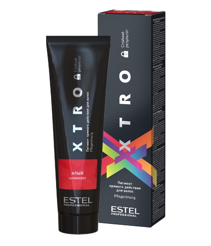 Professional Estel XTRO Black EX/NA Пигмент прямого действия для волос Алый 100мл