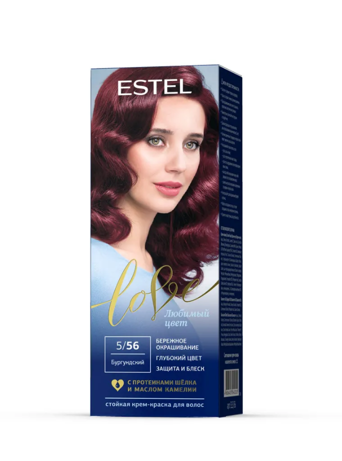ESTEL LOVE 5/56 бургундский