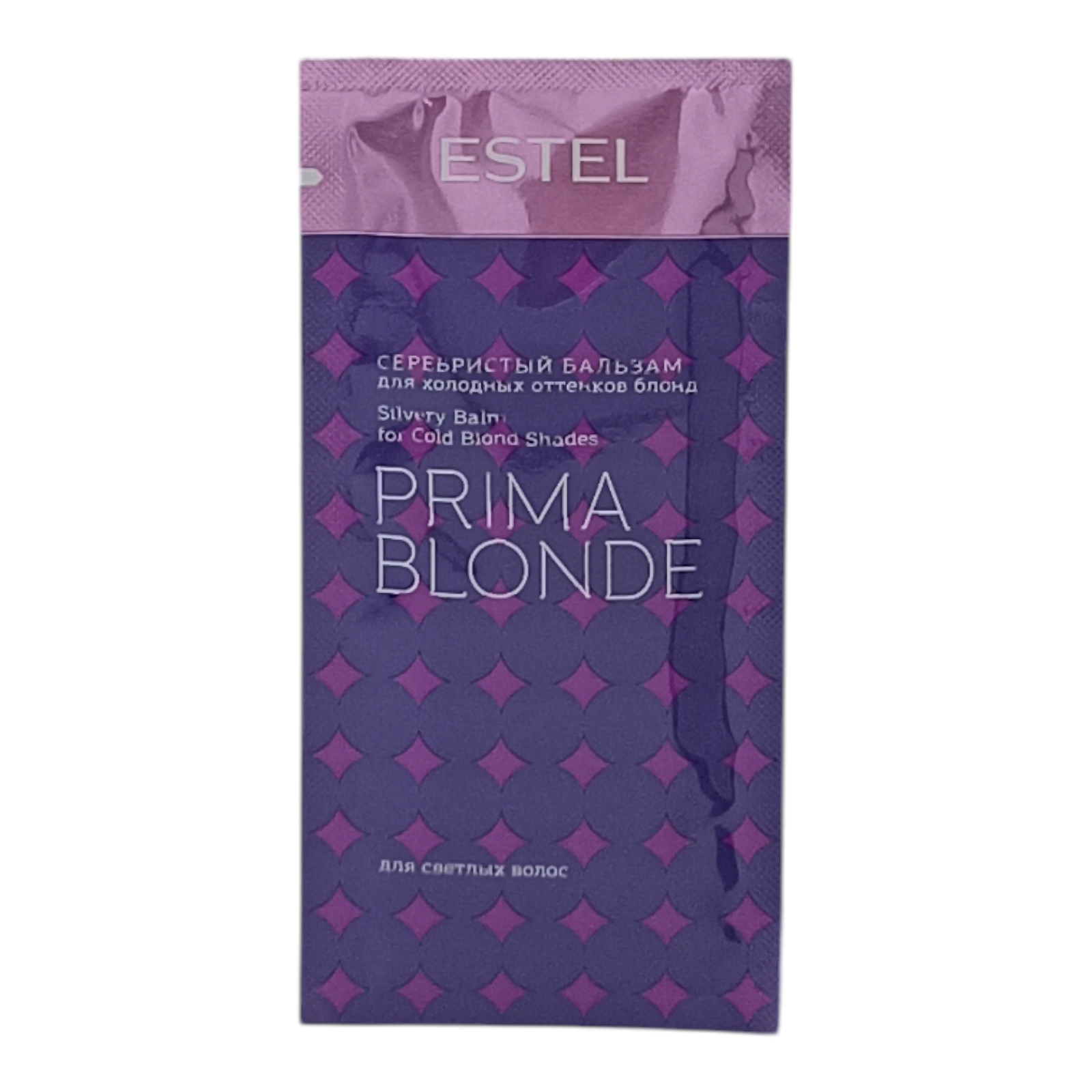 ESTEL PRIMA BLONDE PB/C/B10S Серебристый бальзам для холодных оттенков блонд 10мл 
