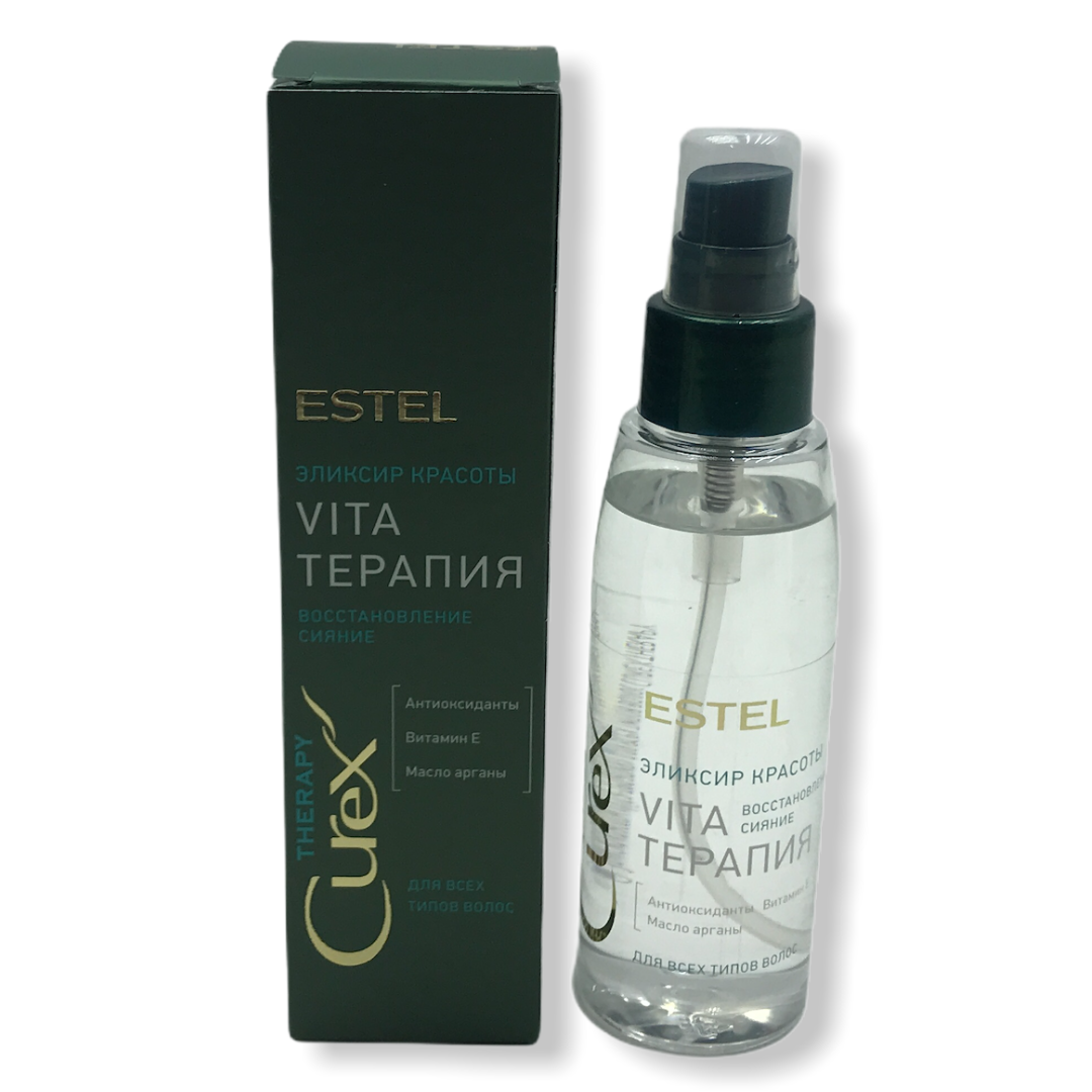 CUREX THERAPY CR100/EL Эликсир красоты "Vita-терапия" для всех типов волос 100мл