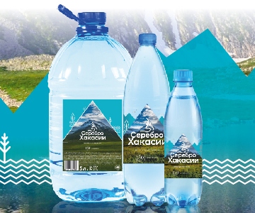 Вода питьевая негазированная Альпина 1л Серебро Хакасии
