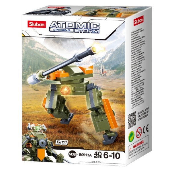 Конструктор  40 дет.Атомный шторм. Галактический орел