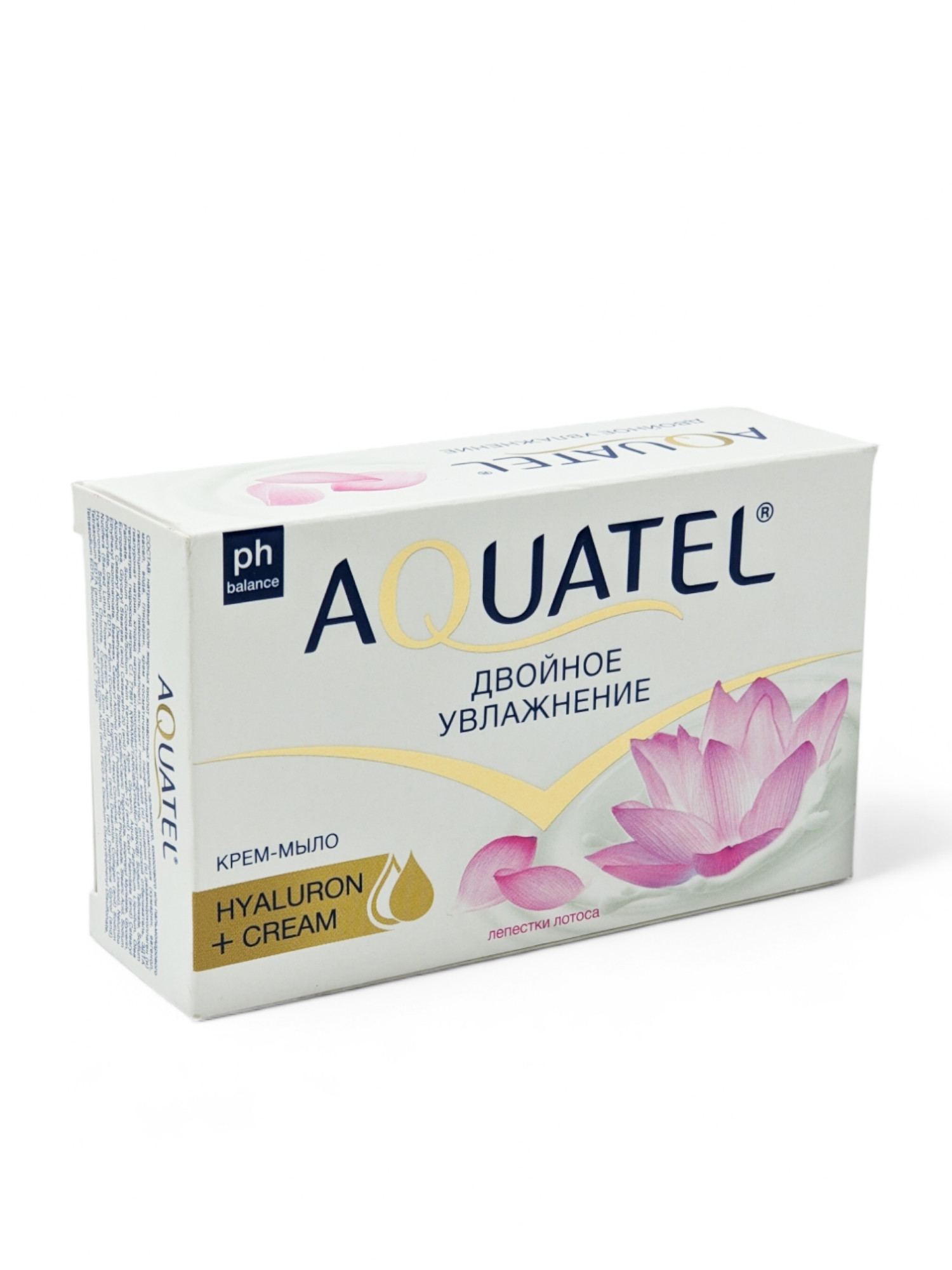 Крем-мыло Aquatel  90г лепестки лотоса (У-24)