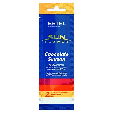 SOL/3 Крем для загара Sun Flower Chocolate Season 15мл (У-20)