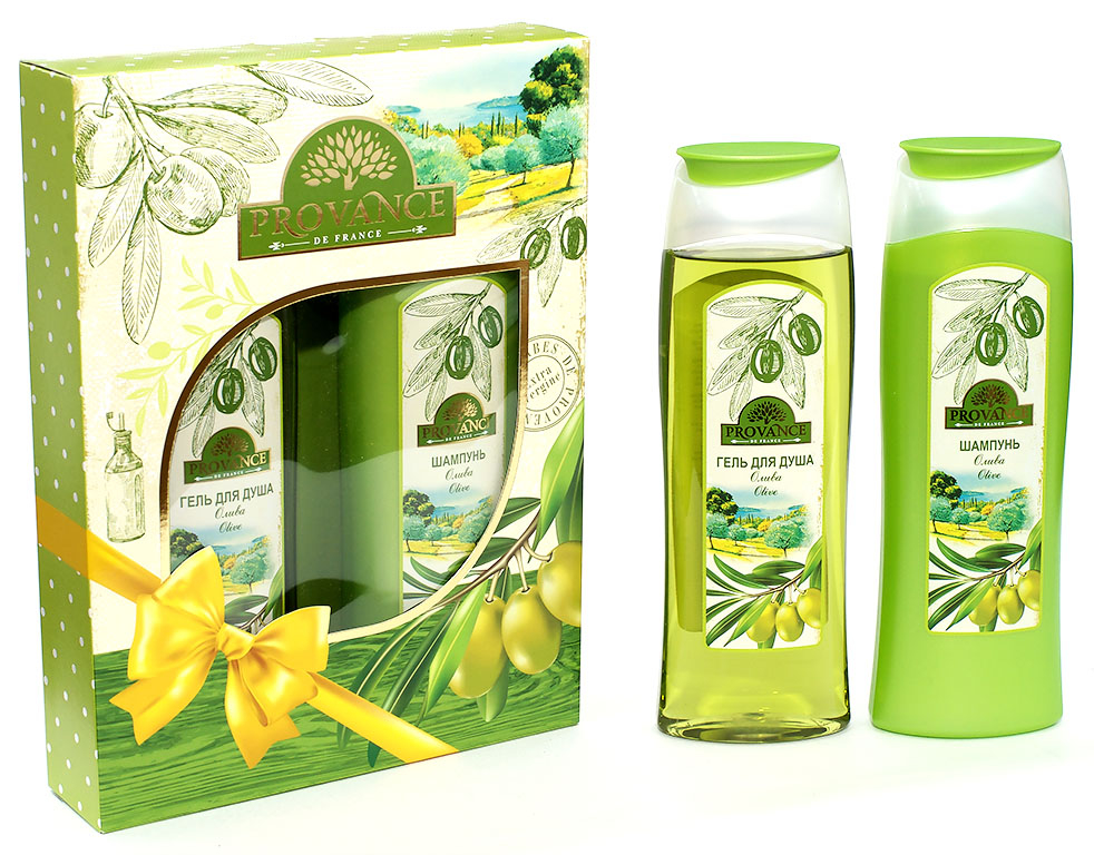 ПН жен. Provance Olive (шампунь 260мл, гель для душа 260мл) 