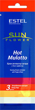 SOL/4 Крем активатор загара Sun Flower Hot Mulatto 15мл (У-20)
