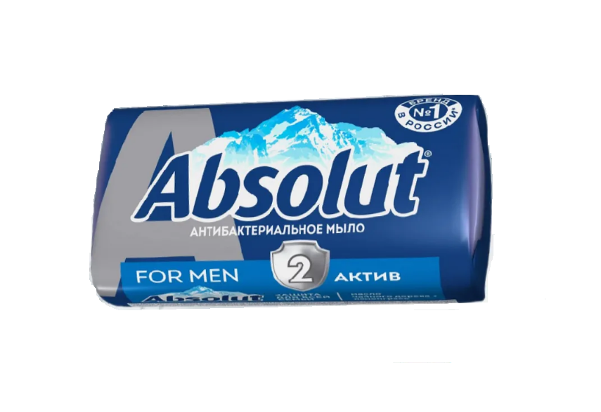 Мыло Absolut For men 90г лемонграсс и мята (У-6/72)