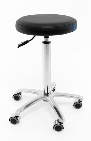 Стул мастера Estel рими, цвет обивки черный /А.1659/