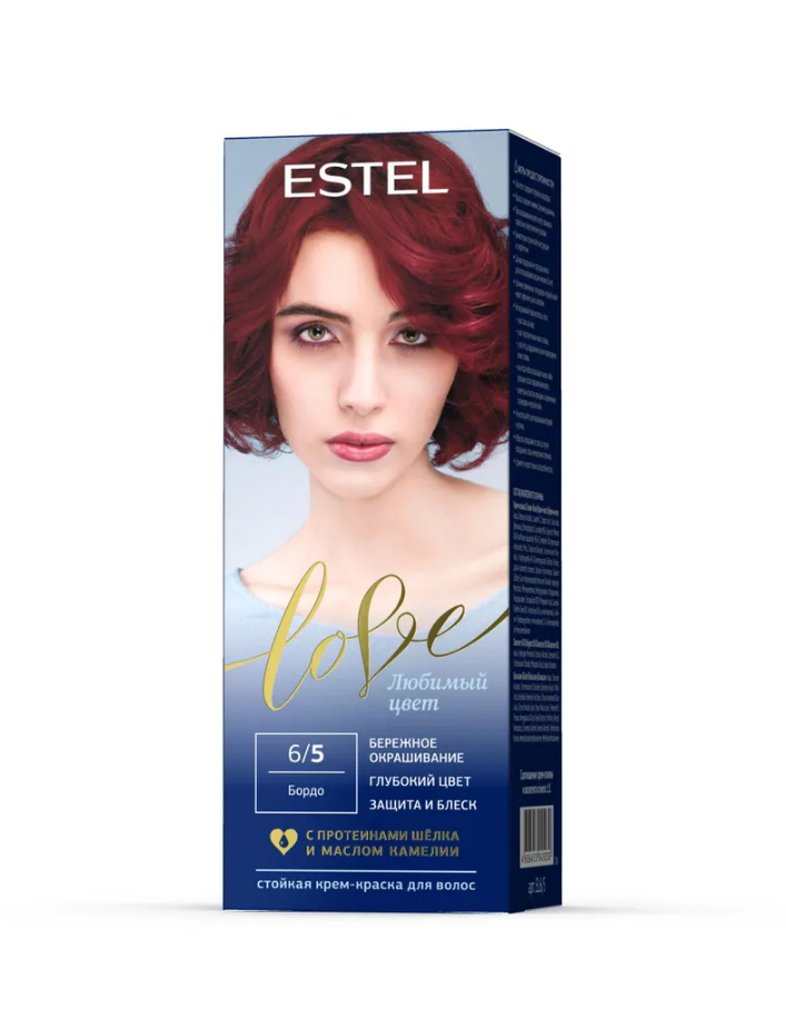 ESTEL LOVE 6/5 бордо