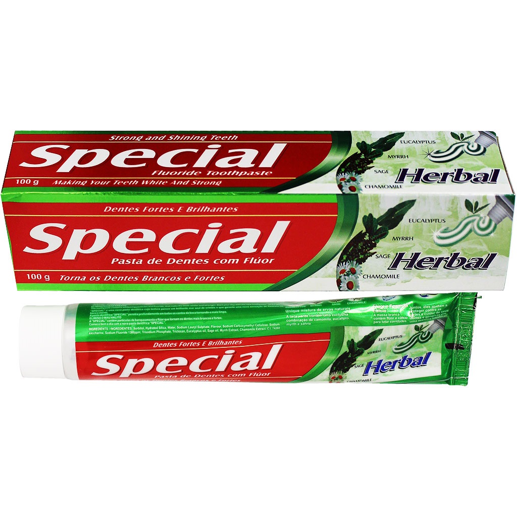 Зубная паста Special Herbal 100гр С экстрактом трав (У-6)