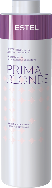 ESTEL PRIMA BLONDE PB.3/1000 Блеск-шампунь для светлых волос 1000мл 