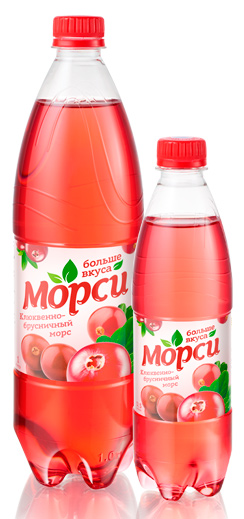 Морс Альпина 1л Клюква-Брусника