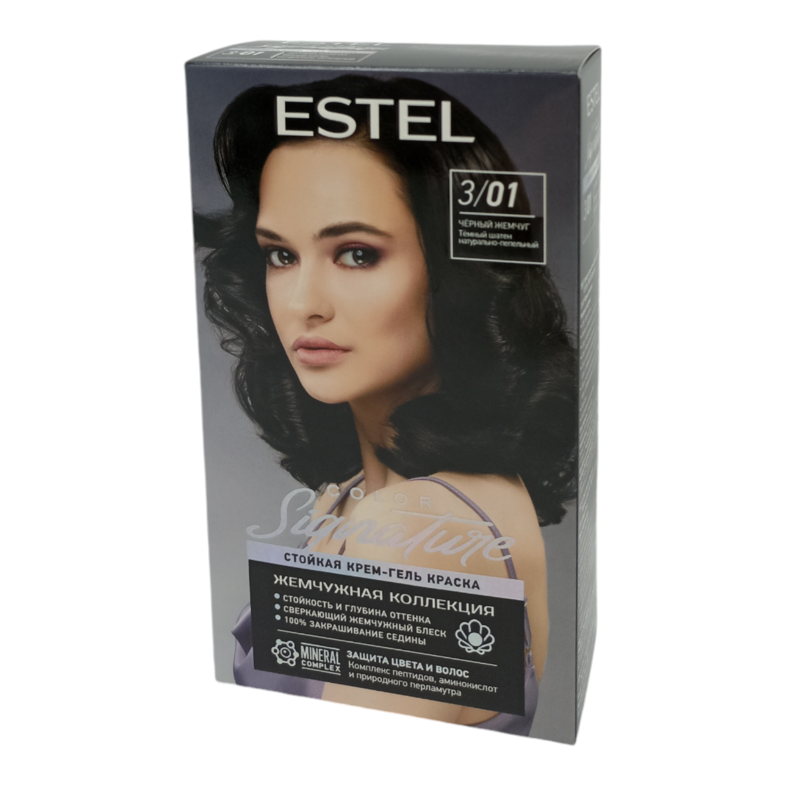 Estel COLOR Signature 3/01 черный жемчуг