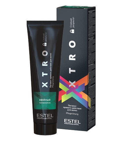 Professional Estel XTRO Black EX/NH Пигмент прямого действия для волос Хвойный 100мл