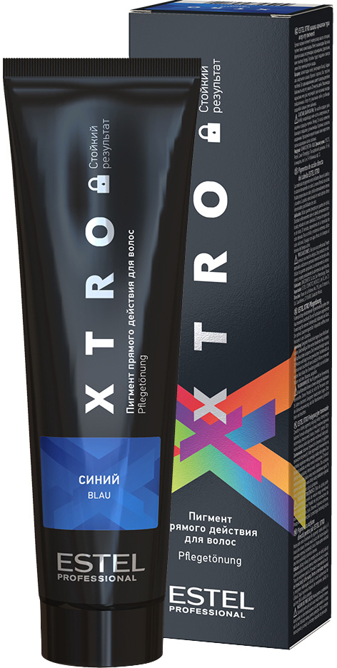 Professional Estel XTRO Black EX/NB Пигмент прямого действия для волос Синий 100мл