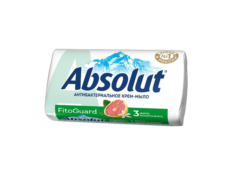 Мыло Absolut Deo effect 90г грейпфрут и бергамот (У-6)
