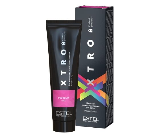 Professional Estel XTRO EX/NP Пигмент прямого действия для волос Розовый 100мл 