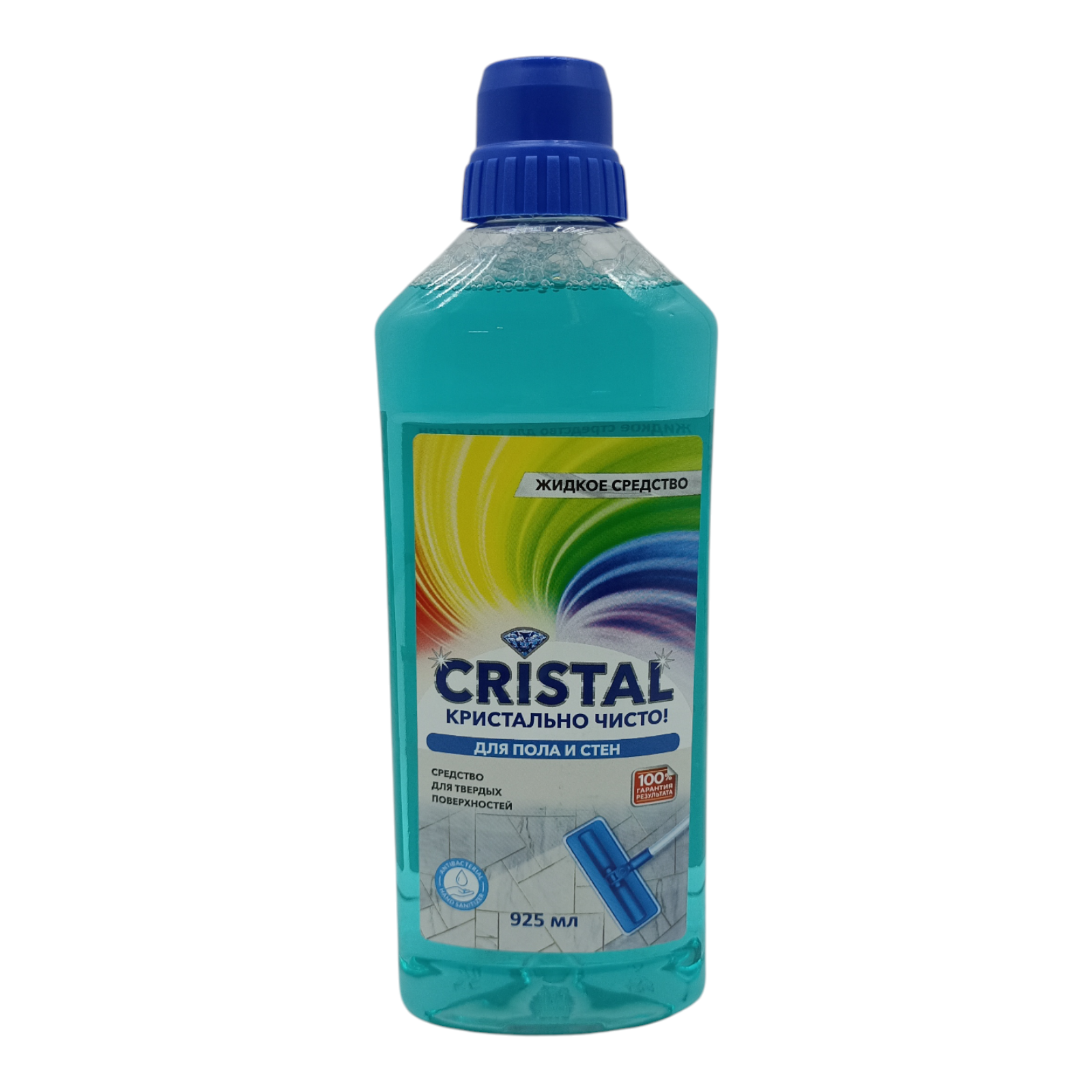 Средство для мытья полов и стен Cristal  0.925л (У-6)