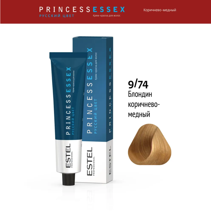 Professional ESSEX PRINCESS  9/74 блондин коричнево-медный 60мл (У-40)