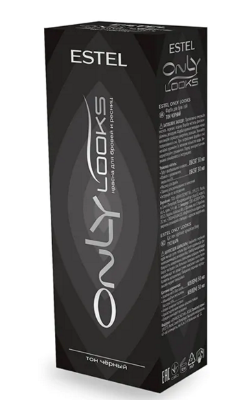 ESTEL ONLY looks Краска для бровей 601 черная 