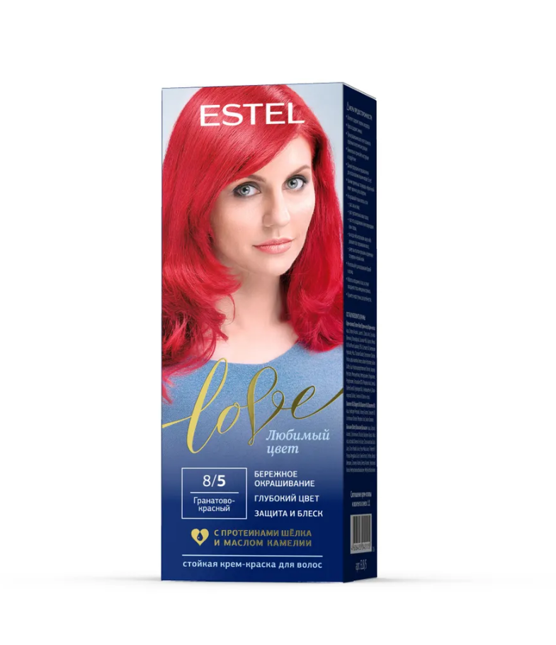 ESTEL LOVE 8/5 гранатово-красный
