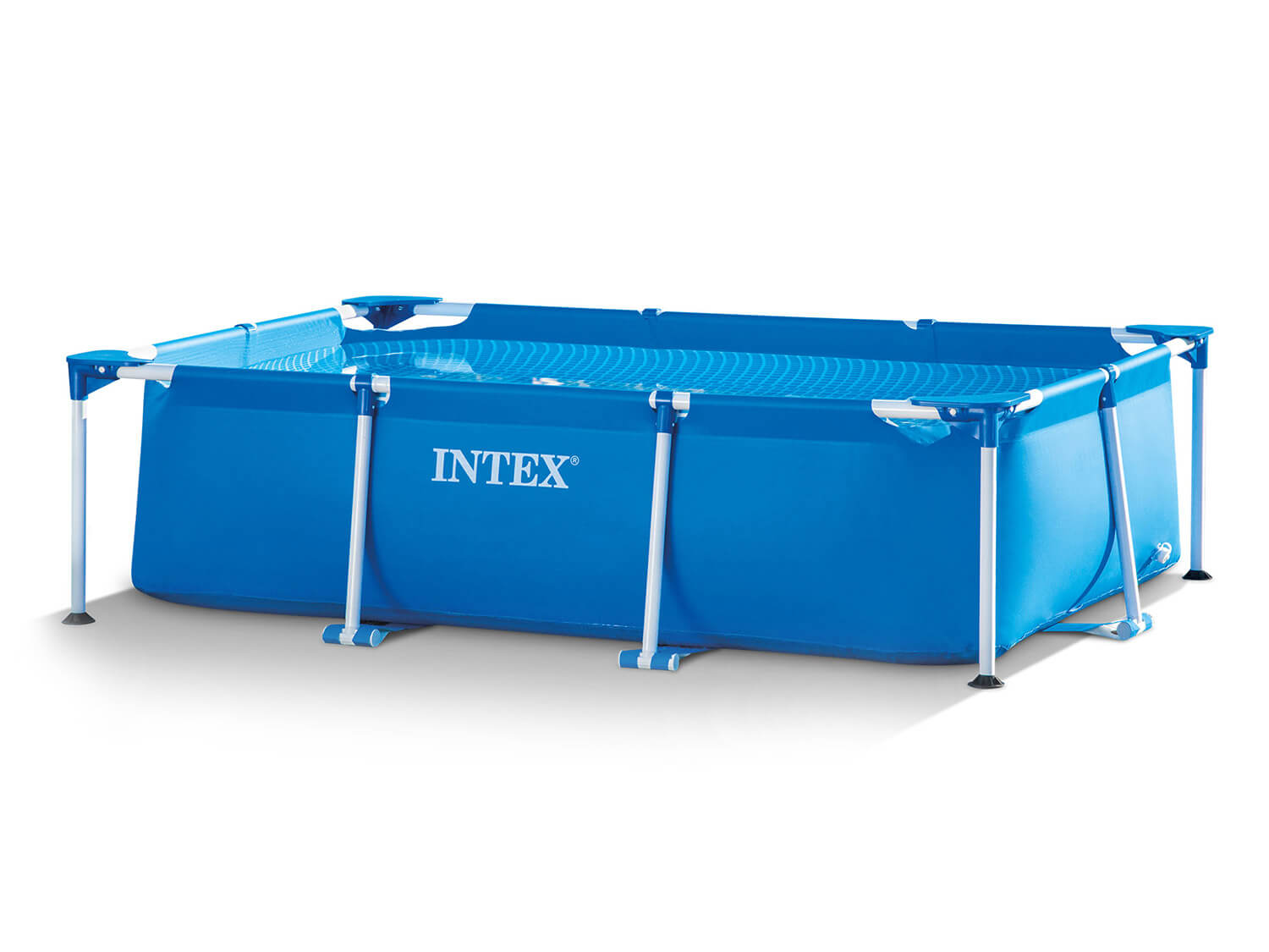 Бассейн каркасный 220*150*60см 1662л Rectangular Frame Intex /28270/109-021/