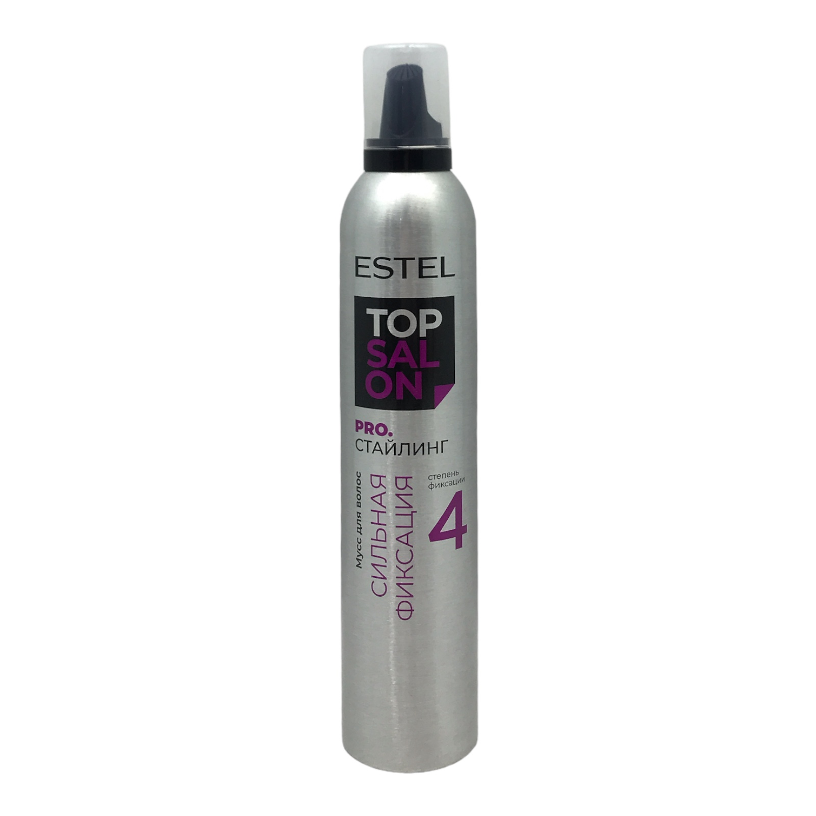 ESTEL TOP SALON PRO.СТАЙЛИНГ ETS/M4/350 Мусс для волос сильная фиксация 350мл