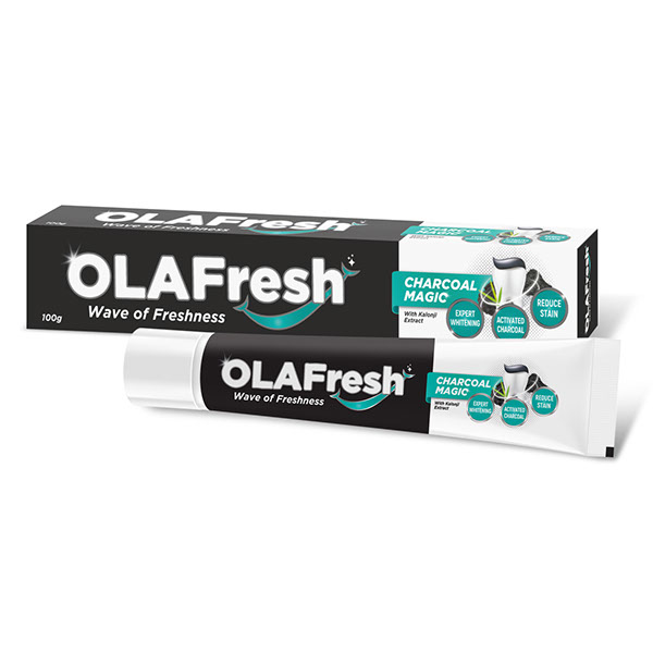 Зубная паста OLAFresh 100г Charcoal Magic 