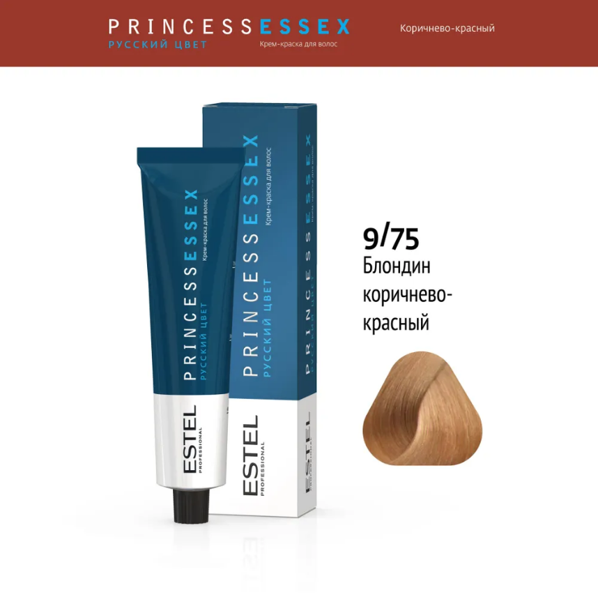 Professional ESSEX PRINCESS  9/75 блондин коричнево-красный 60мл (У-40)