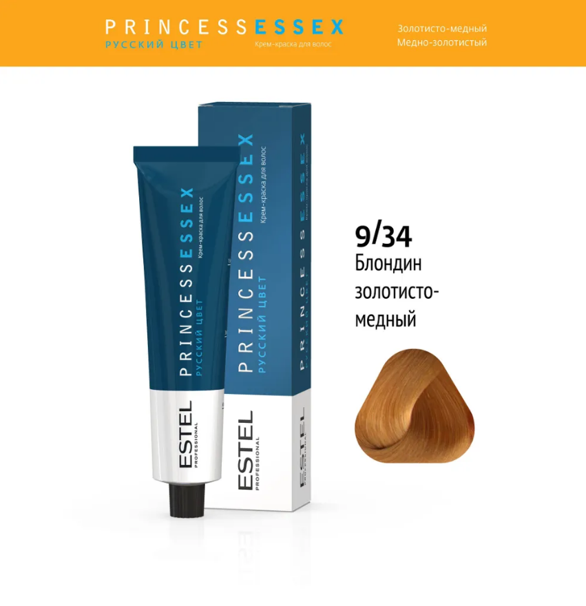 Professional ESSEX PRINCESS  9/34 блондин золотисто-медный/мускат 60мл (У-40)