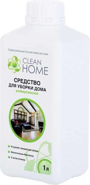 Моющее средство для уборки дома Clean Home 1,0л универсальное (У-10) /380_MP/