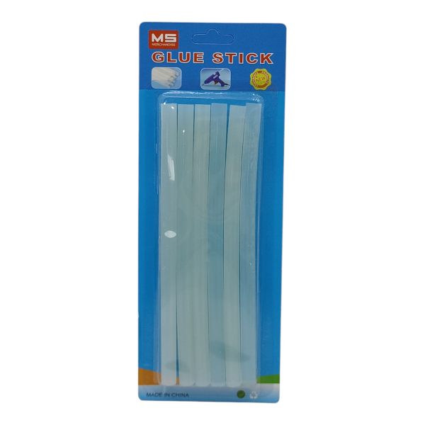 Клей-карандаш для термопистолета d-11,0мм 19см  6шт на блистере Клей-карандаш для термопистолета d-11,0мм 19см  6шт на блистере