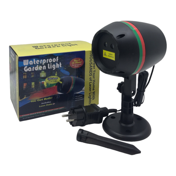 Лазерный проектор уличный без пульта управления